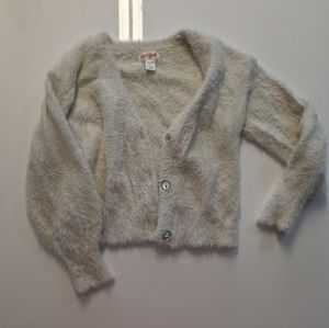 Fuzzy cardigan